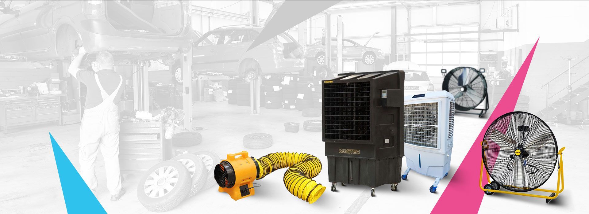 Wentylacja  i chłodzenie bydynków Namioty, sale weselne, hale produkcyjne, magazyny, przemysł